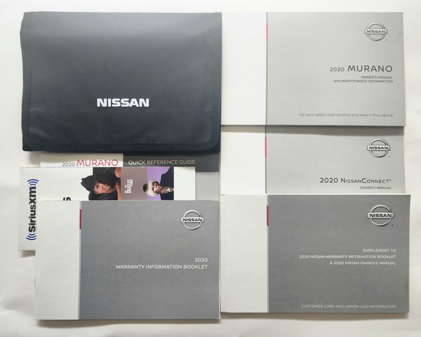 2020 Nissan Murano Owners Manual - SL SV S Owner's