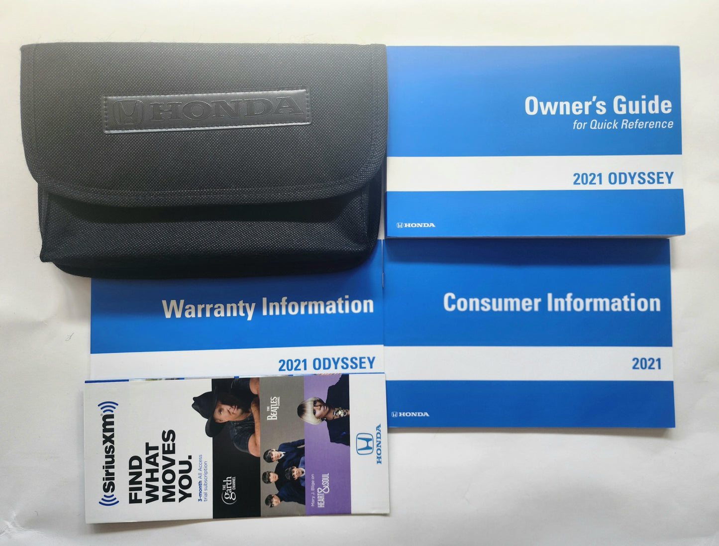 2021 Honda Odyssey Owners Manual - Touring EX-L Elite Owner's Guide