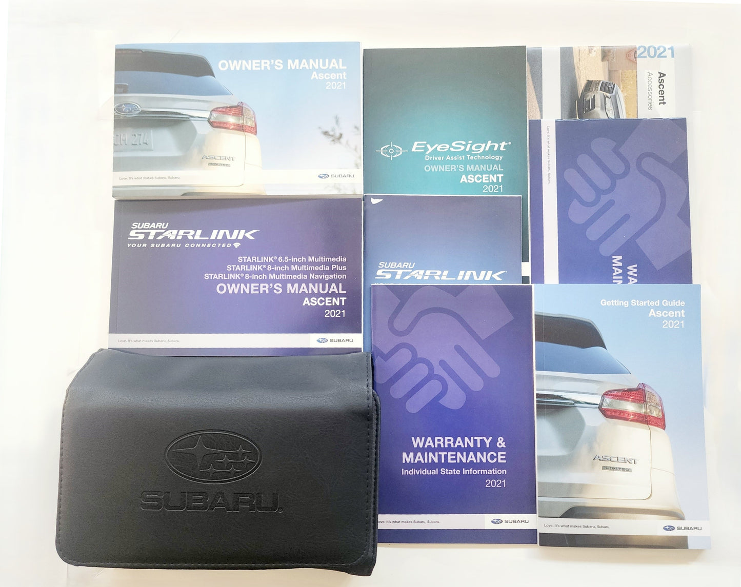 2021 Subaru Ascent Owners Manual - Touring Base Onyx Owner's