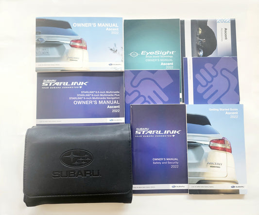 2022 Subaru Ascent Owners Manual - Touring Base Onyx Owner's