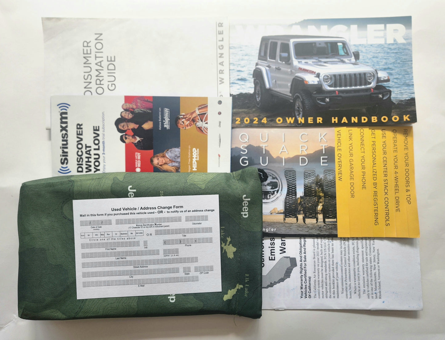 2024 Jeep Wrangler Owners Manual - Rubicon Unlimited Sahara Owner's Handbook